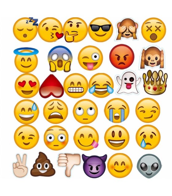 PS047 - Fun Emotion Emoji Photo Booth Props